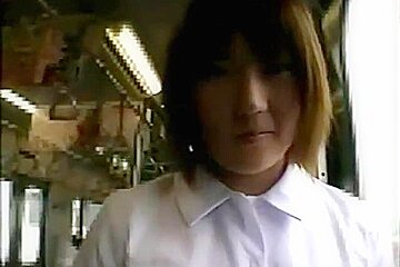 JPN Joshi Kousei Public-Bukkake Girl Vintage 4