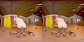 Jamie French in Pickup Notes Shemale VR Porn Video - VRBTrans