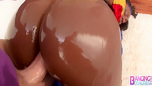 Jane A And Janea Jolie In Ebony Ass Fucked By Mike Adrianos Big White Cock 13 Min