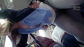 Japananese Babe taking a bus ride & have sex