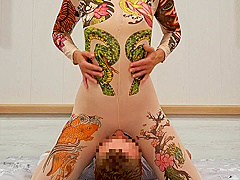 Japanese Femdom! Face Sitting Pussy Explodes From Orgasm