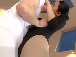 Japanese Flexible Teen 18+ Fucked During Training