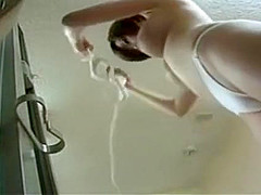 Japanese Girl Take a Shower
