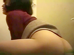 Japanese Toilet Masturbation - Pt  2 - Cireman