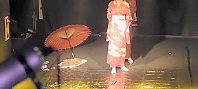 Japanese rope artist Kasumi Hourai