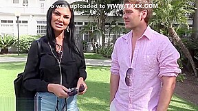 Jasmine Jae brings her young boy toy along for a POV fucking