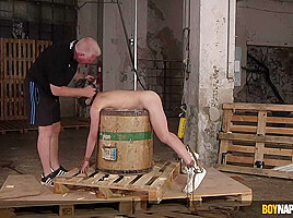 Joey Valentine, Sebastian Kane And Alex Faux In And In Endures Spanking