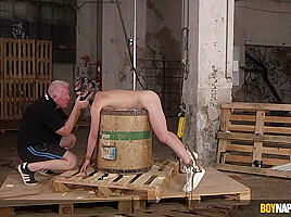 Joey Valentine, Sebastian Kane And Alex Faux In And In Endures Spanking