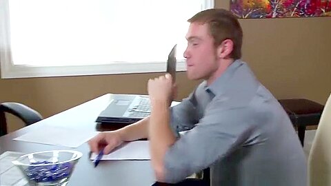 Johnny Torque and Connor Maguire fucking at the office