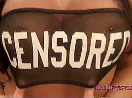 Joselyn in a sheer top - Alluringvixens