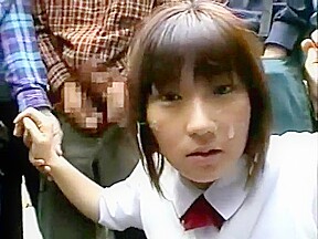 Jpn joshi kousei public-bukkake girl vintage 2