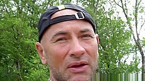 Juan Perez used raw in exhibit forest cruising by top ebony - PrivateClubBigCock