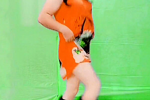 Jumping Pussy Hot Shemale Cute Ladyboy Cosplayer Model Crossdresser