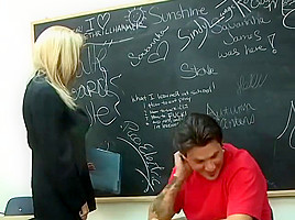 Karen Fisher squirts on his cock hard