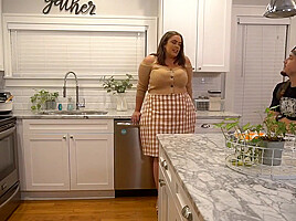 Katie Cummings In The Fat Girl Forced The Young Guy To Give Her A Gentle Cunnilingus