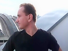 Katja & Marc On The Balcony