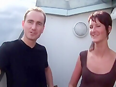 Katja & Marc On The Balcony