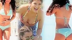 Kendall & Kylie Jenner Fap Challenge! college girl! BIKINI! WANK!