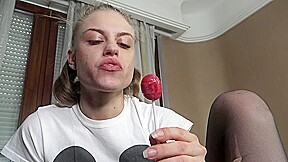 Kinky Fetish Naughty Brat Girl Bubble Gum L Oli Teasing - SoloAustria