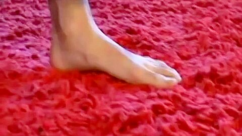 Kinky Shane keeps his undies on but teases with his feet