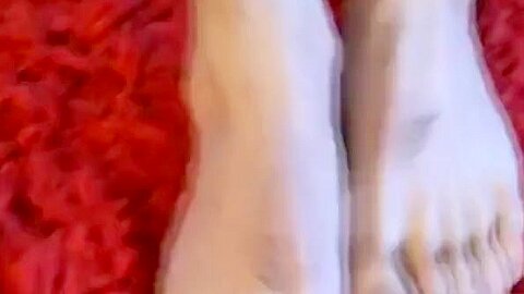 Kinky Shane keeps his undies on but teases with his feet