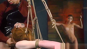 Kinky bondage gangbang and brutally violated Sexy youthfull girls, Alexa