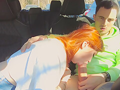Kisankanna1 - Blowjob In Car And Swallow Sperm