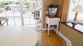 Kristen Spreading Her Pussy Wide For Her Stepbro