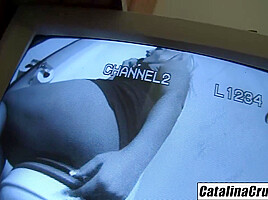 LICENSED TO BLOW - Billy Glide Sucked Off In Gloryhole Kaycee Brooks