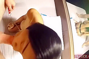 Ladyboy Whore Rose Sucks Dick And Gets Ass Fucked Bareback