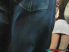 Large time shapes upskirt vid