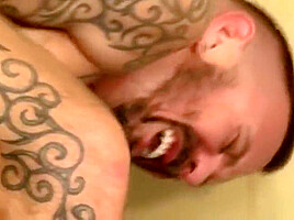 Latin bear casting couch and cumshot