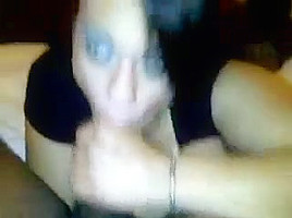 Latin girlfriend swallow