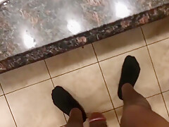Latina Abuela Milf Fucked In The Bathroom During Time Of Th