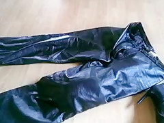 Leather trousers