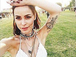 Lena-Meyer Landrut Jerk off Challenge (2016 May)