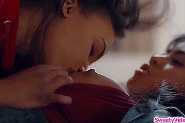 Lesbian Babe Licks Her Ebony Stepsis