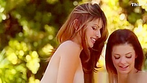 Lesbian Glamour Models Sixtynine Outdoors