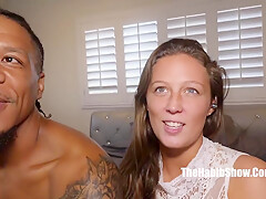 Lesbian Threesome With Hairy Pussy And A Bbc