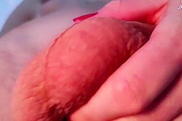 Let My Full Tranny Balls Get Empty On Your Face