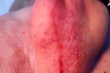 Let My Full Tranny Balls Get Empty On Your Face