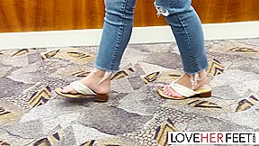 Library Hookup - A Foot Fetish Story With Feet Slave And Dharma Jones