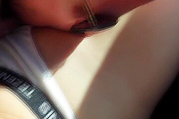 Licked Her Pussy And Filled Her Mouth With Cum In The Car!