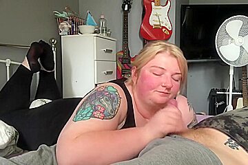 Licking Out The Cum & Swallowing It All