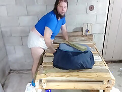 Lil Wulffy Messy Diaper Self Spanking