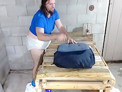 Lil Wulffy Messy Diaper Self Spanking