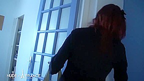 Lilith Hungry redhead slut catched up in the street fu