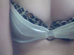 Lingerie asian slut rubs