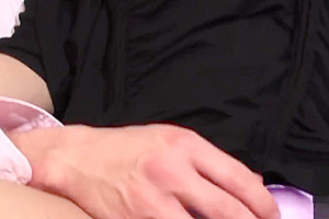Lingerie ladyboy sucking dick before sex