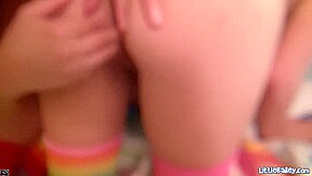 Little bailey lesbian slut fingered